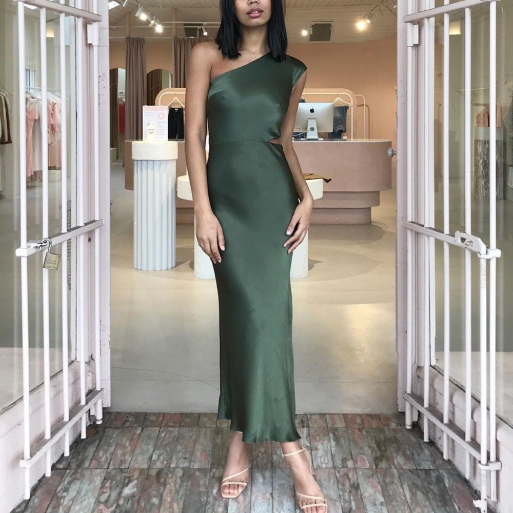 NWT BEC & BRIDGE DELPHINE MIDI DRESS - SIZE 8